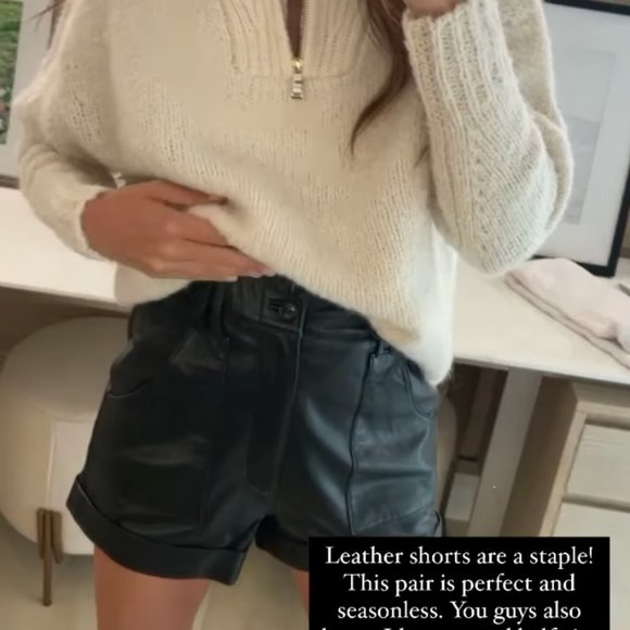 Kate leather shorts - Picture 6 of 6